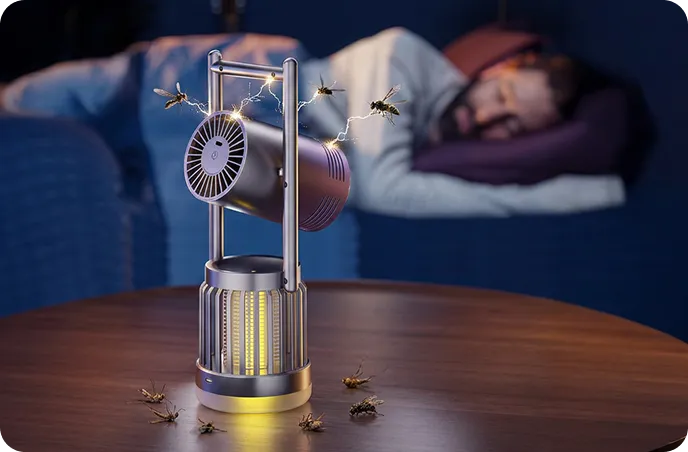 Lumix Bug Trap placed in a living space